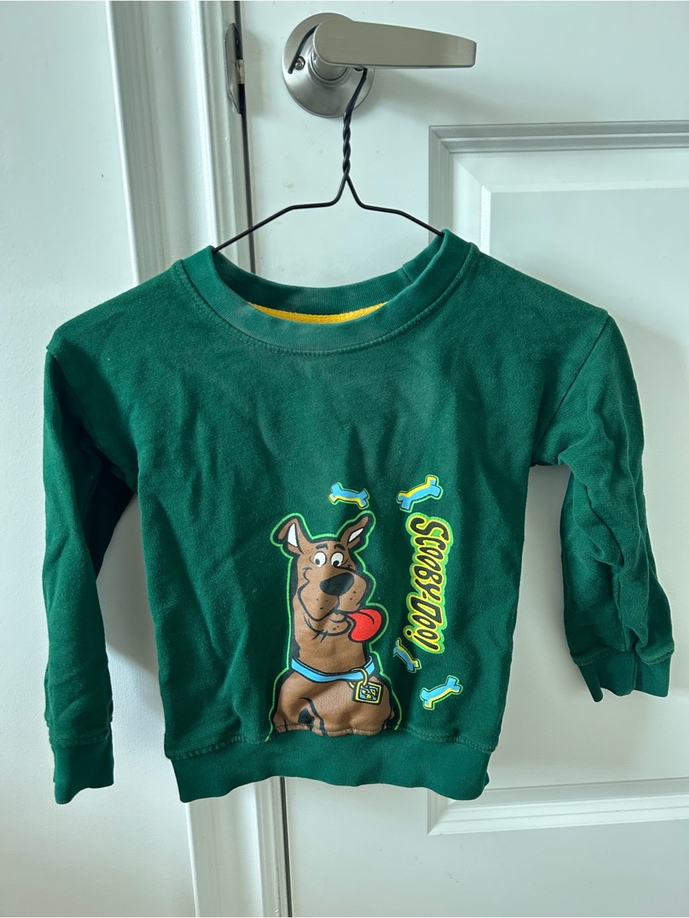 Gymboree Green Scooby-Doo Pullover Sweatshirt with Yellow Accents